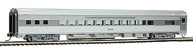 WalthersMainline 85 Budd Small-Window Coach Painted and Unlettered HO Scale Model Train Passenger Car #30200