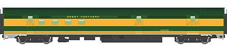 WalthersMainline 85 Budd Baggage-Railway Post Office Great Northern HO Scale Model Train Passenger Car #30315