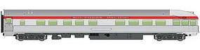 WalthersMainline 85' Budd Observation Southern Pacific(TM) HO Scale Model Train Passenger Car #30357
