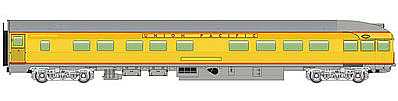WalthersMainline 85 Budd Observation Union Pacific(R) HO Scale Model Train Passenger Car #30358