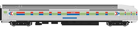 WalthersMainline 85 Budd Observation Car - Amtrak(R) Phase I HO Scale Model Train Passenger Car #30365