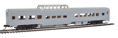 WalthersMainline 85 Budd Dome Coach Car - Undecorated HO Scale Model Train Passenger Car #30400