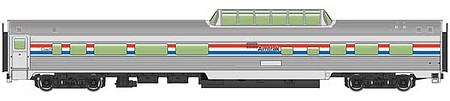 WalthersMainline 85 Budd Dome Coach Car Amtrak Phase III HO Scale Model Train Passenger Car #30401