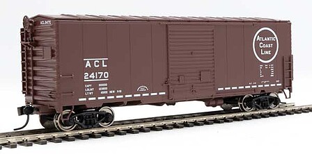 WalthersMainline 40 ACF Modernized Welded Boxcar ACL #24170 HO Scale Model Train Freight Car #45026