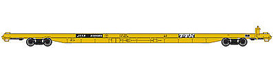WalthersMainline 89 Channel Side Flatcar Trailer Train JTTX #930264 HO Scale Model Train Freight Car #5708