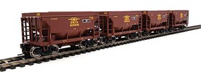 WalthersMainline 24' Minnesota Taconite Ore Car Set (4) DMIR T-Bird HO Scale Model Train Freight Car #58070