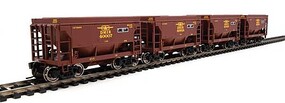 WalthersMainline 24' Minnesota Taconite Ore Car Set (4) DMIR T-Bird HO Scale Model Train Freight Car #58071