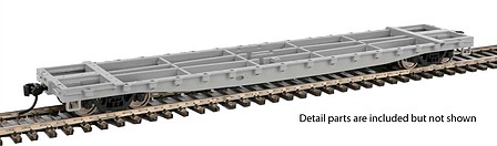 WalthersMainline 53 GSC Bulkhead Flatcar - Ready to Run Undecorated