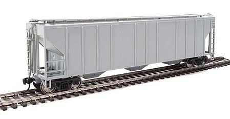 WalthersMainline 54 Pullman-Standard 4427 CD 3-Bay Covered Hopper - Ready to Run Undecorated