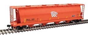 WalthersMainline 59' Cylindrical Hopper Potash Corporation of Saskatchewan #1693 HO Scale Model Train Fre #7855