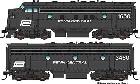 WalthersMainline EMD F7 A-B Set - Standard DC - Penn Central #1683 ...