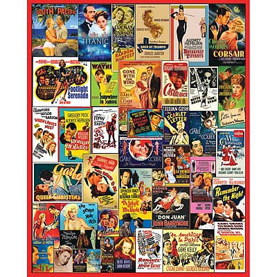 WhiteMount Movie Posters 1000pcs Jigsaw Puzzle 600-1000 Piece #1052pz