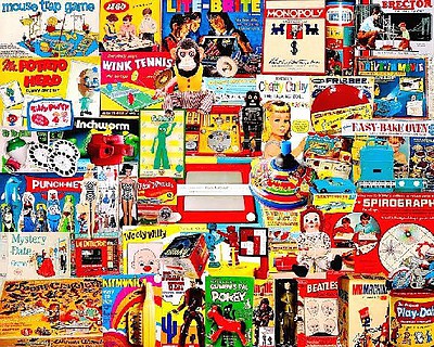 WhiteMount I Had One of Those Classic Toys Collage Puzzle (1000pc)