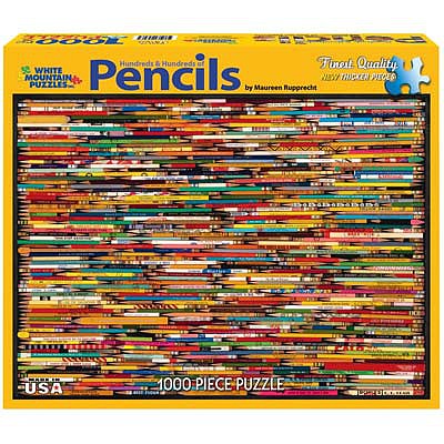 WhiteMount Pencils 1000pcs Jigsaw Puzzle 600-1000 Piece #730pz