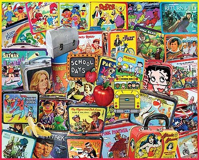 WhiteMount Lunch Boxes Collage Puzzle (1000pc) (D)