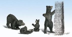 Woodland Scenic Accents Harry Bear & Family G Scale Model Railroad Figures #2551