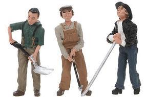 Woodland Scenic Accents Rail Workers G Scale Model Railroad Figures #2562