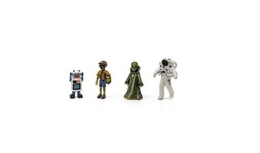 Woodland HO Sci-Fi Figures - 4 PK