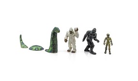 Woodland HO Monster Figures - 4 PK