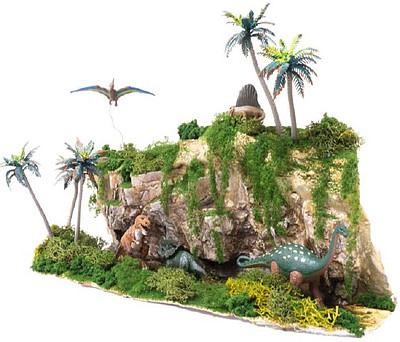 Woodland Scene-A-Rama Landscapes Dinosaur Ridge Plastic Model Diorama Kit #4261