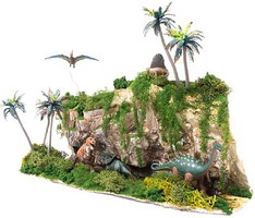 Woodland Scene-A-Rama Landscapes Dinosaur Ridge Plastic Model Diorama Kit #4261
