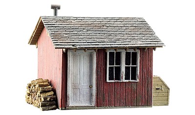 Woodland Work Shed Built-&-Ready(R) N Scale Model Railroad Building #4947