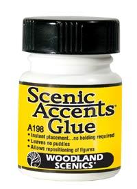 Woodland Scenic Accent Glue 1.25 oz Model Railroad Scenery Supply #a198