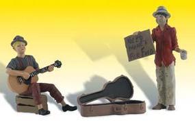 Woodland Scenic Accents(R) Figures Begging for Bucks G Scale Model Railroad Figures #a2563