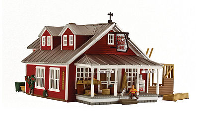 Woodland Country Store Expansion HO Scale Model Railroad Building #br5031