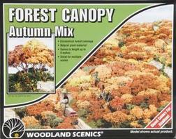 Woodland Forest Canopy Autumn Mix Model Railroad Tree #f1663