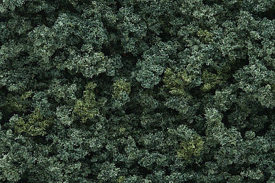 Woodland Underbrush Clump Foliage Medium Green Model Railroad Grass Earth #fc136