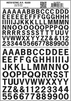 Woodland Gothic R.R. Letters
