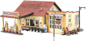 thumbnail image 2 of Tichy Train Group 2600 Wood Water Tank Kit – N Scale 1:160 Model Railroad 2 of 5