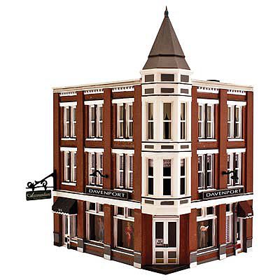 Woodland Davenport Department Store N Scale Model Railroad Building #pf5214