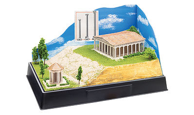 Woodland Scene-A-Rama Ancient Architecture Kit Plastic Model Diorama Kit #sp4137