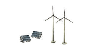 Woodland Scene Setters Alternative Energy Bagged