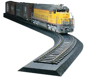 Woodland HO/O & N Scale Track-Bed Sheet Assortment Scale Model Train Track Roadbed #st1465