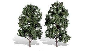 Woodland Cool Shade Trees 8'' 9'' (2) Model Railroad Trees #tr3521