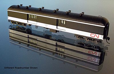 WheelsOfTime National Steel 70 Baggage-Express Canadian National N Scale Model Train Passenger Car #265