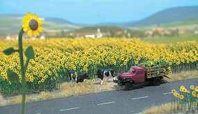 Walthers-Acc Sunflower Field Kit (60) Model Railroad Grass Earth #1119