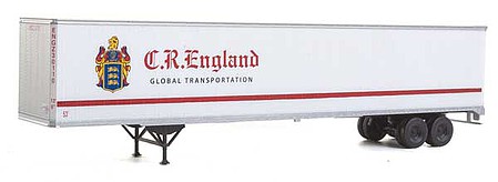 Walthers-Acc 53 Stoughton Trailer 2-Pack - Assembled CR England