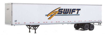 Walthers-Acc Swift 53 Stoughton Trailer (2) HO Scale Model Railroad Vehicle #2457