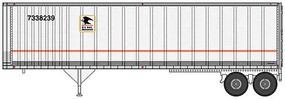 Walthers-Acc US Postal Service 40' Trailmobile Trailer (2)