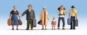 Walthers-Acc Passengers Ready to Board (6) HO Scale Model Railroad Figure #6040