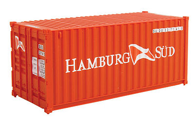 Walthers-Acc 20 Corrugated Container Hamburg Sud HO Scale Model Train Freight Car Load #8058