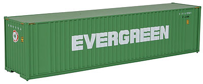 Walthers-Acc 40 HC Container Evergreen HO Scale Model Train Freight Car Load #8202