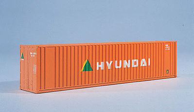 Walthers-Acc 40 HC Container Hyundai HO Scale Model Train Freight Car Load #8207