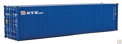Walthers-Acc 40 NYK Lines Hi-Cube Corrugated-Side Container HO Scale Model Train Freight Car Load #8265