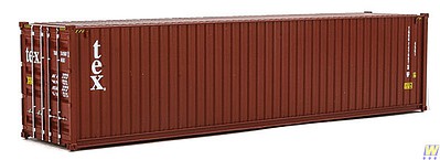 Walthers-Acc 40 TEX Hi-Cube Corrugated-Side Container HO Scale Model Train Freight Car Load #8266