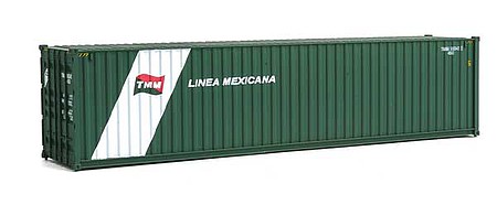 Walthers-Acc 40 Linea Mexicana Hi-Cube Corrugated-Side Container HO Scale Model Train Freight Car Lo #8270